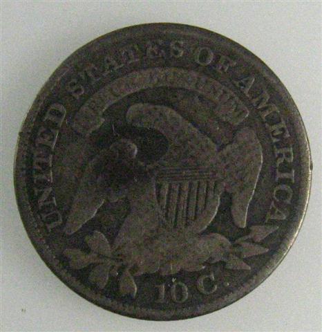 1830 Capped Bust Dime Reverse